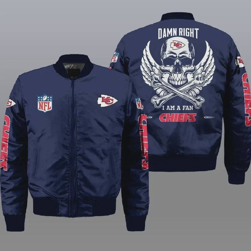 Sportswearmerch Kansas City Chiefs NFL Bomber Jacket For Fan