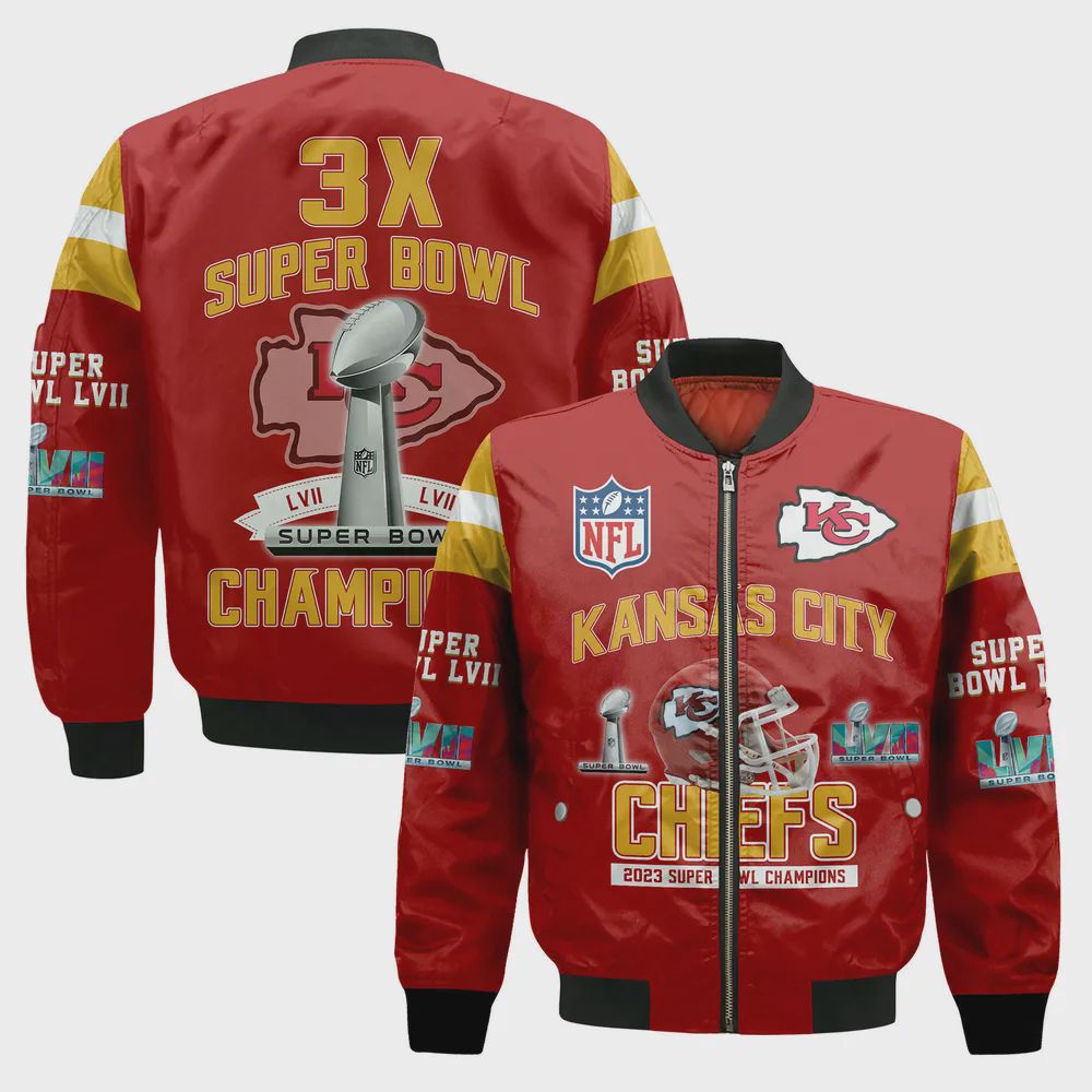 Sportswearmerch Kansas City Chiefs NFL Bomber Jacket For Fan
