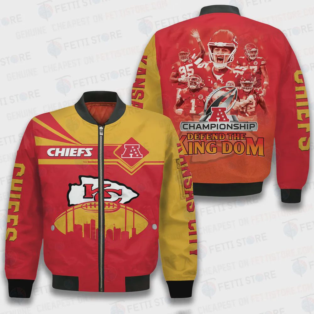 Sportswearmerch Kansas City Chiefs NFL Bomber Jacket For Fan