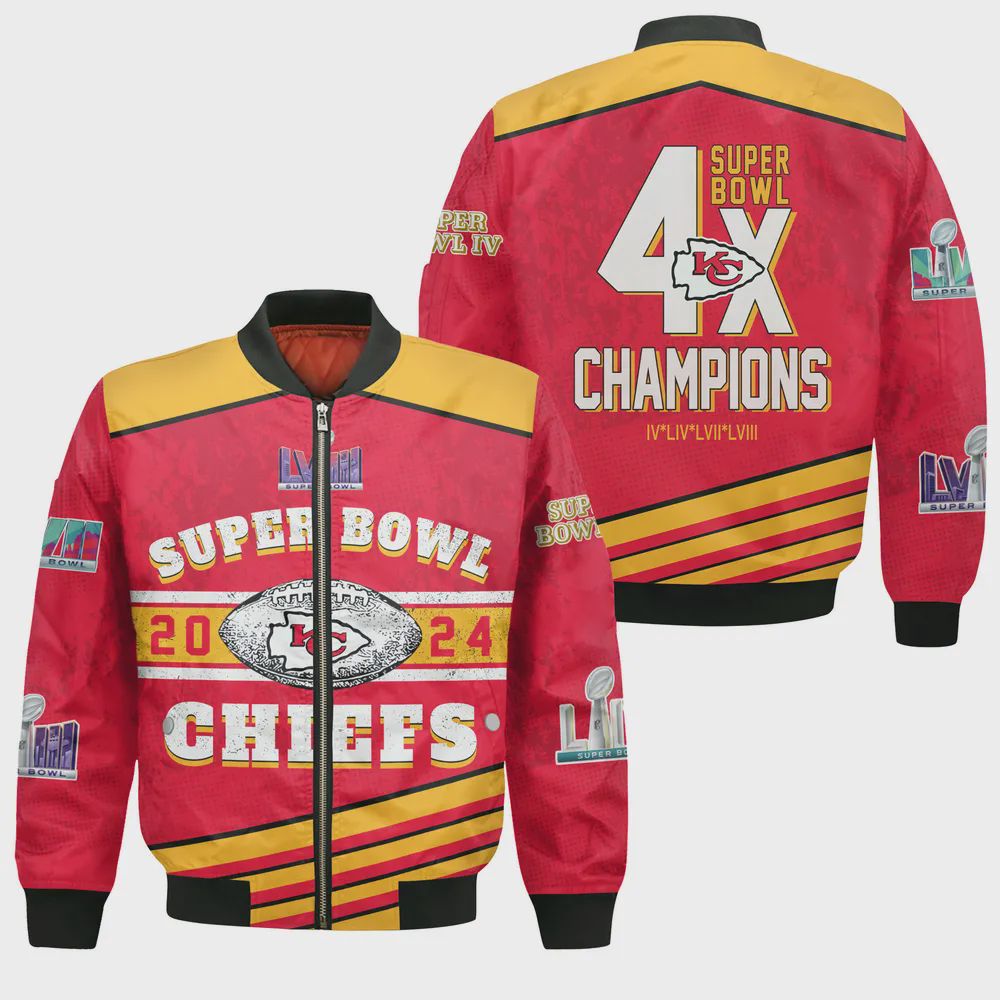 Sportswearmerch Kansas City Chiefs NFL Bomber Jacket For Fan