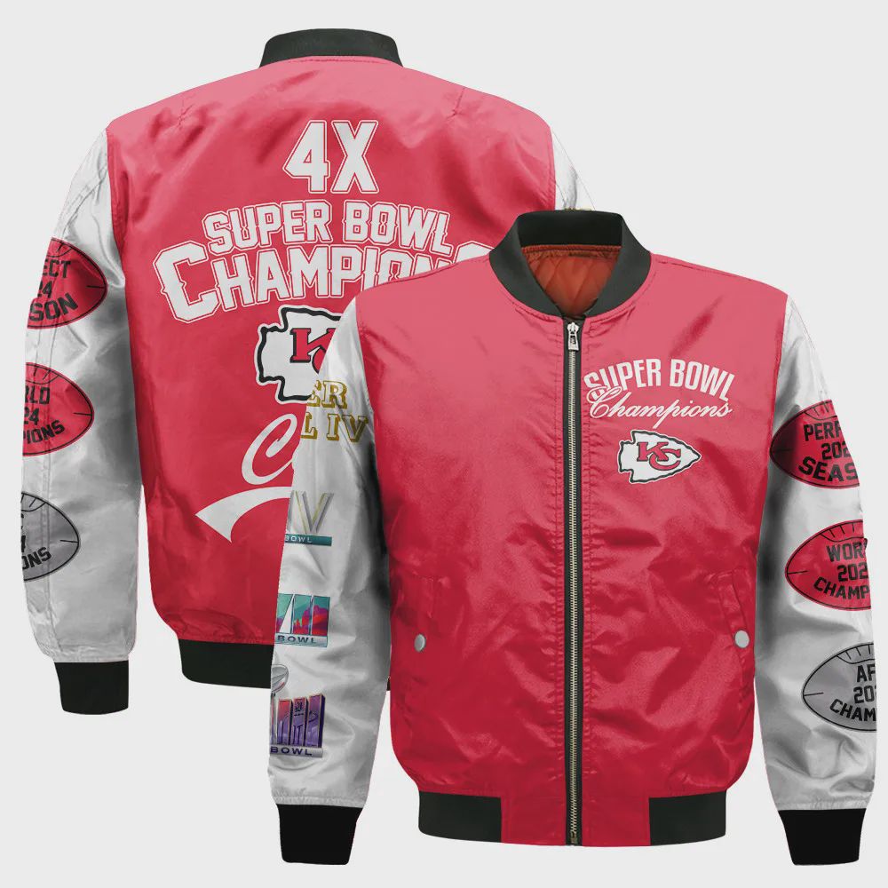 Sportswearmerch Kansas City Chiefs NFL Bomber Jacket For Fan