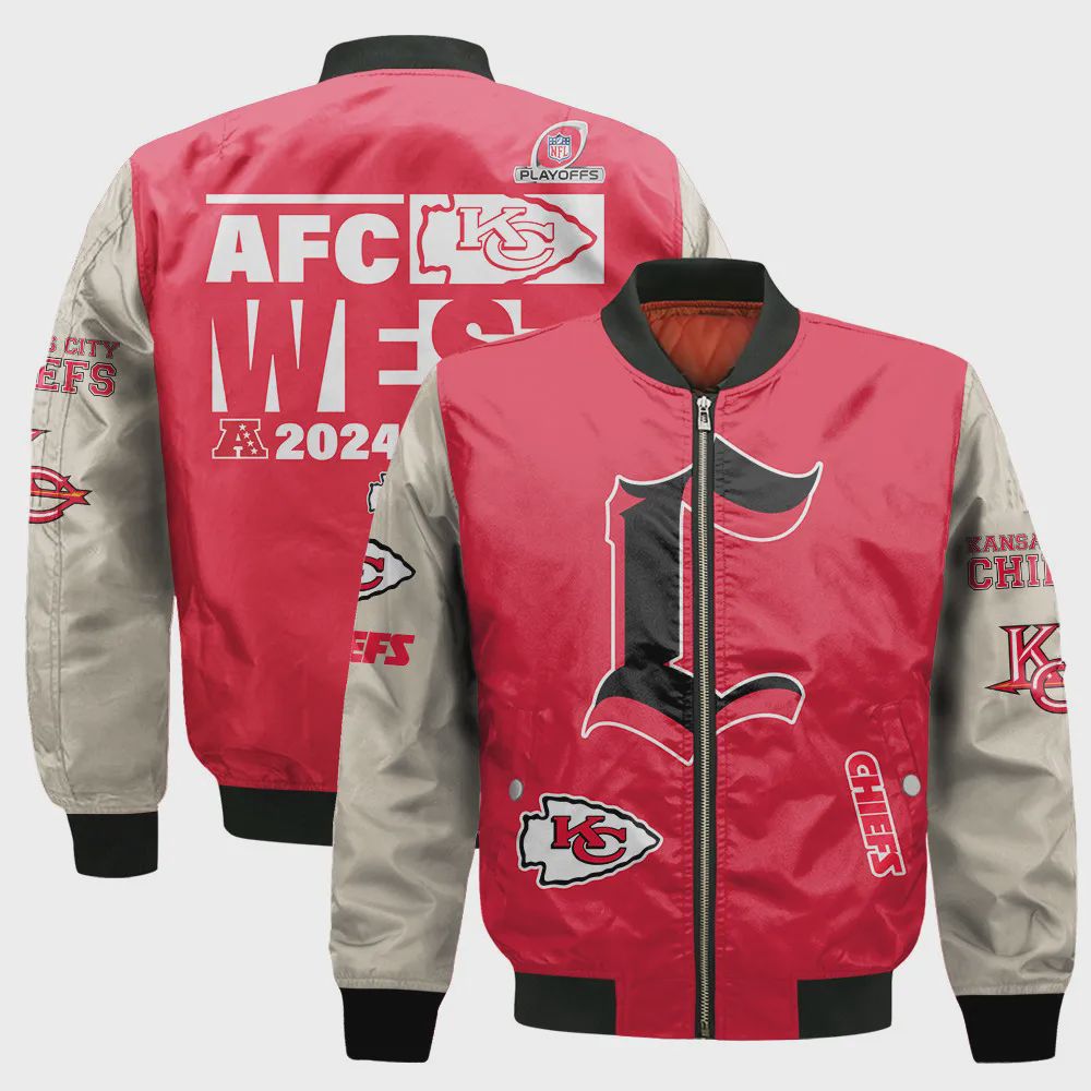 Sportswearmerch Kansas City Chiefs NFL Bomber Jacket For Fan