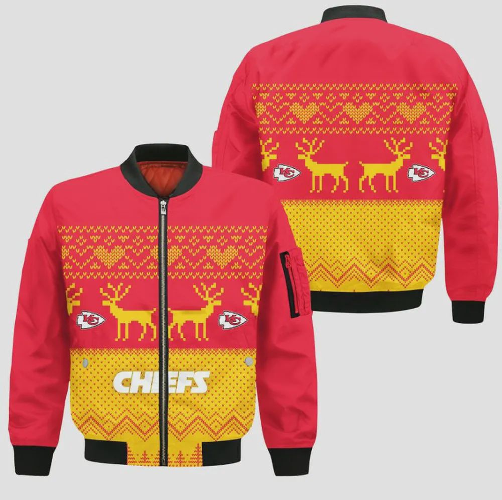 Sportswearmerch Kansas City Chiefs NFL Bomber Jacket For Fan