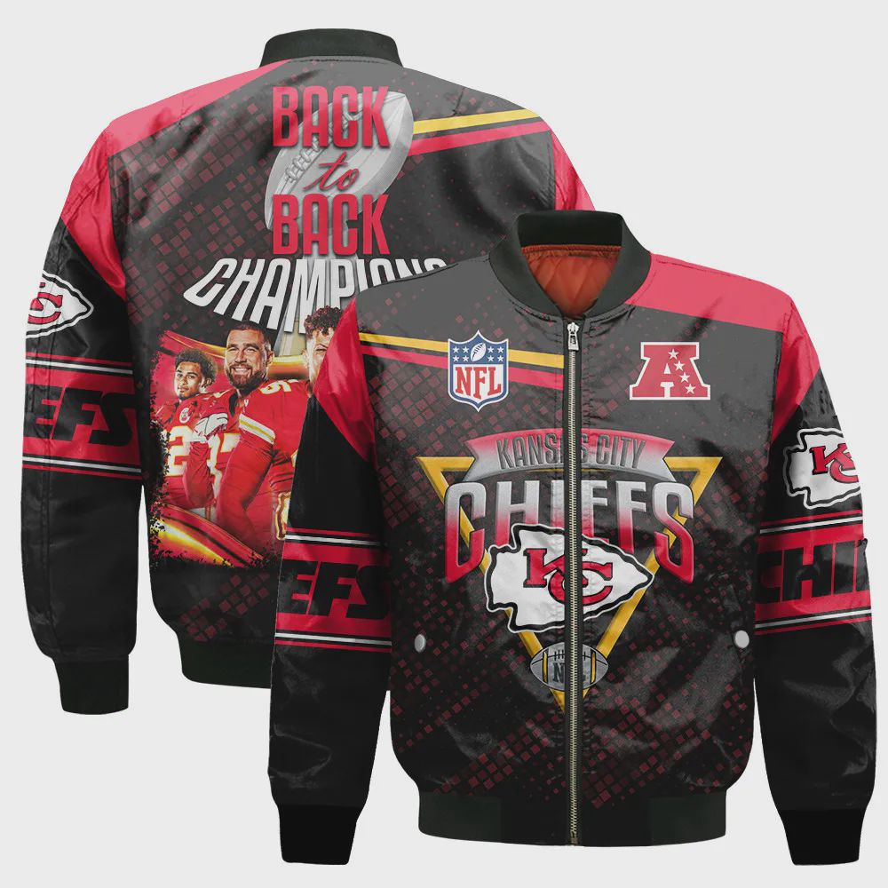 Sportswearmerch Kansas City Chiefs NFL Bomber Jacket For Fan