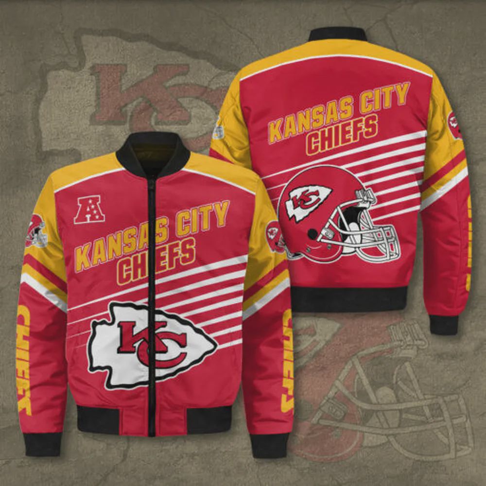 Sportswearmerch Kansas City Chiefs NFL Bomber Jacket For Fan