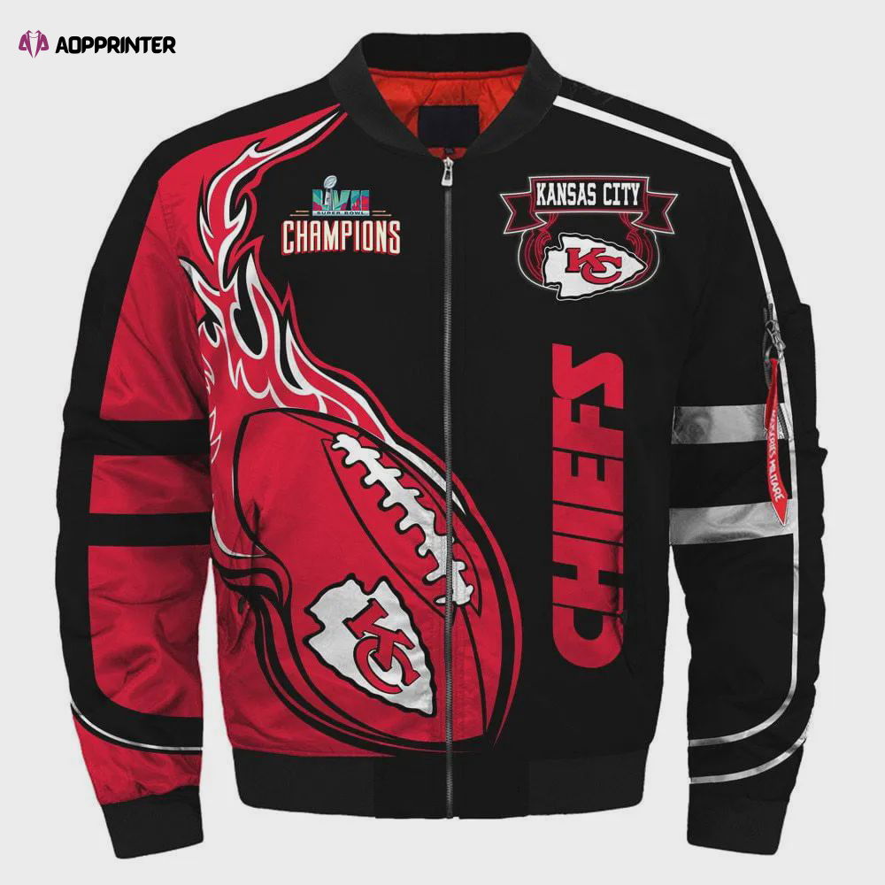 Sportswearmerch Kansas City Chiefs NFL Bomber Jacket For Fan