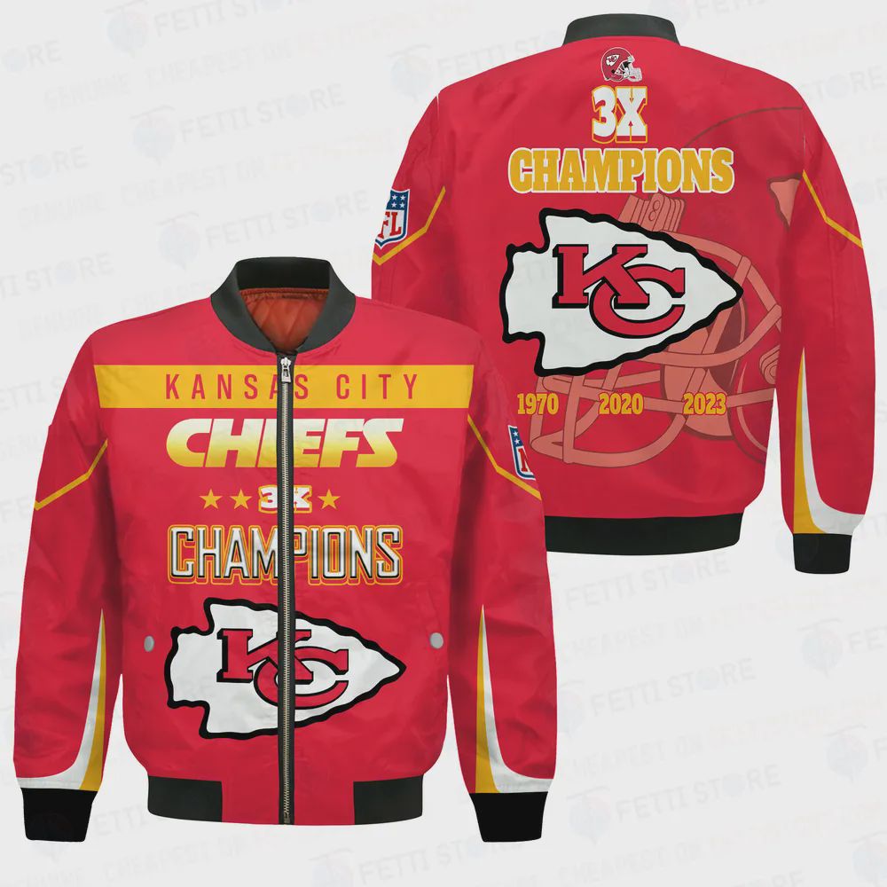 Sportswearmerch Kansas City Chiefs NFL Bomber Jacket For Fan
