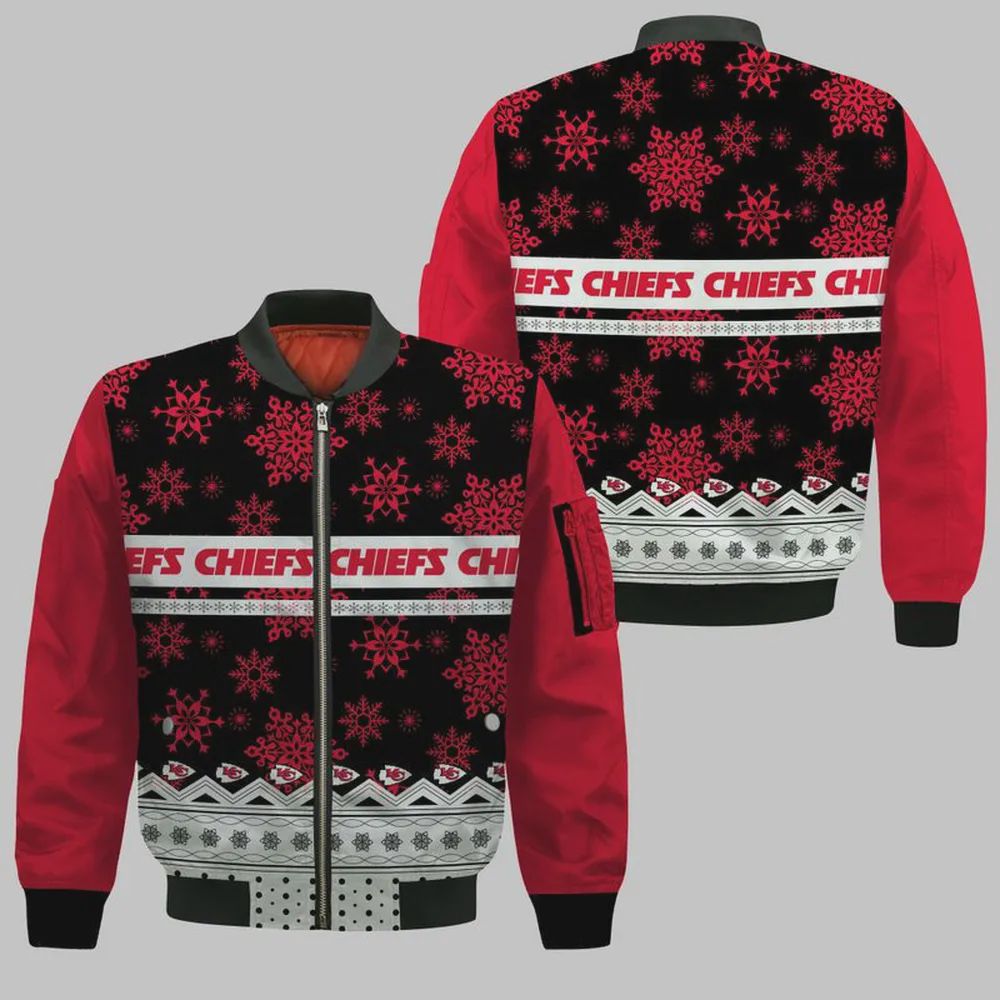 Sportswearmerch Kansas City Chiefs NFL Bomber Jacket For Fan