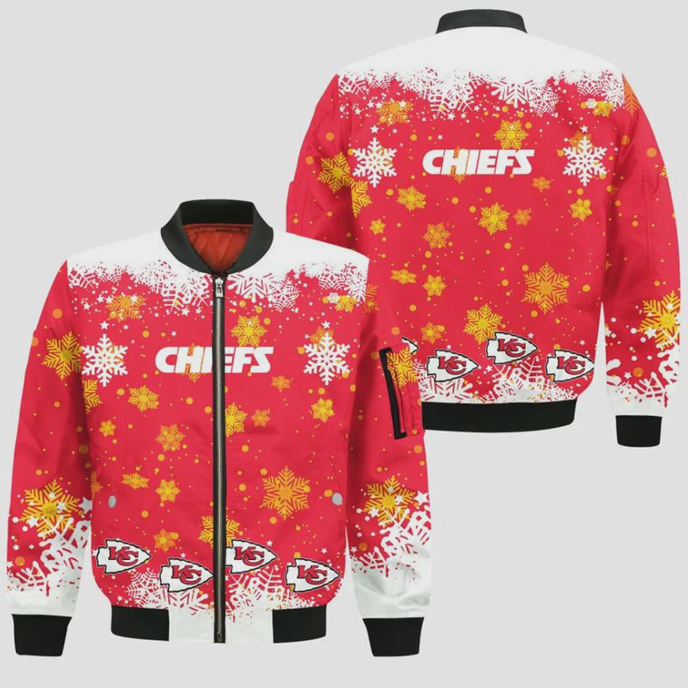 Sportswearmerch Kansas City Chiefs NFL Bomber Jacket For Fan