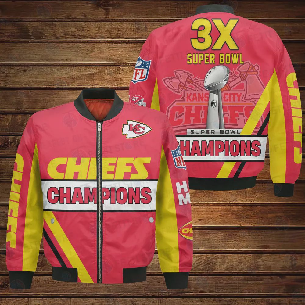 Sportswearmerch Kansas City Chiefs NFL Bomber Jacket For Fan