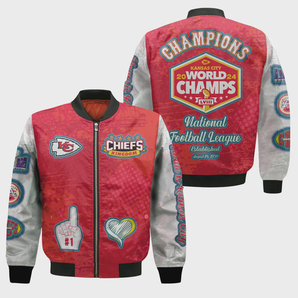 Sportswearmerch Kansas City Chiefs NFL Bomber Jacket For Fan