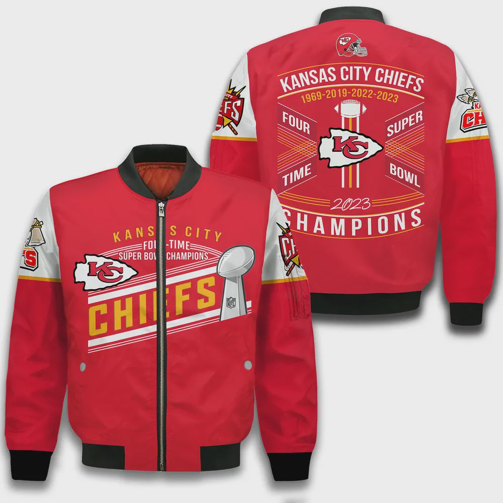 Sportswearmerch Kansas City Chiefs NFL Bomber Jacket For Fan