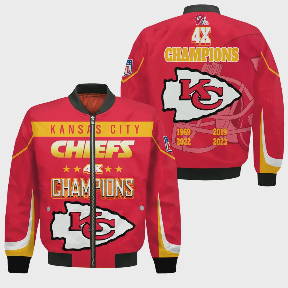 Sportswearmerch Kansas City Chiefs NFL Bomber Jacket For Fan