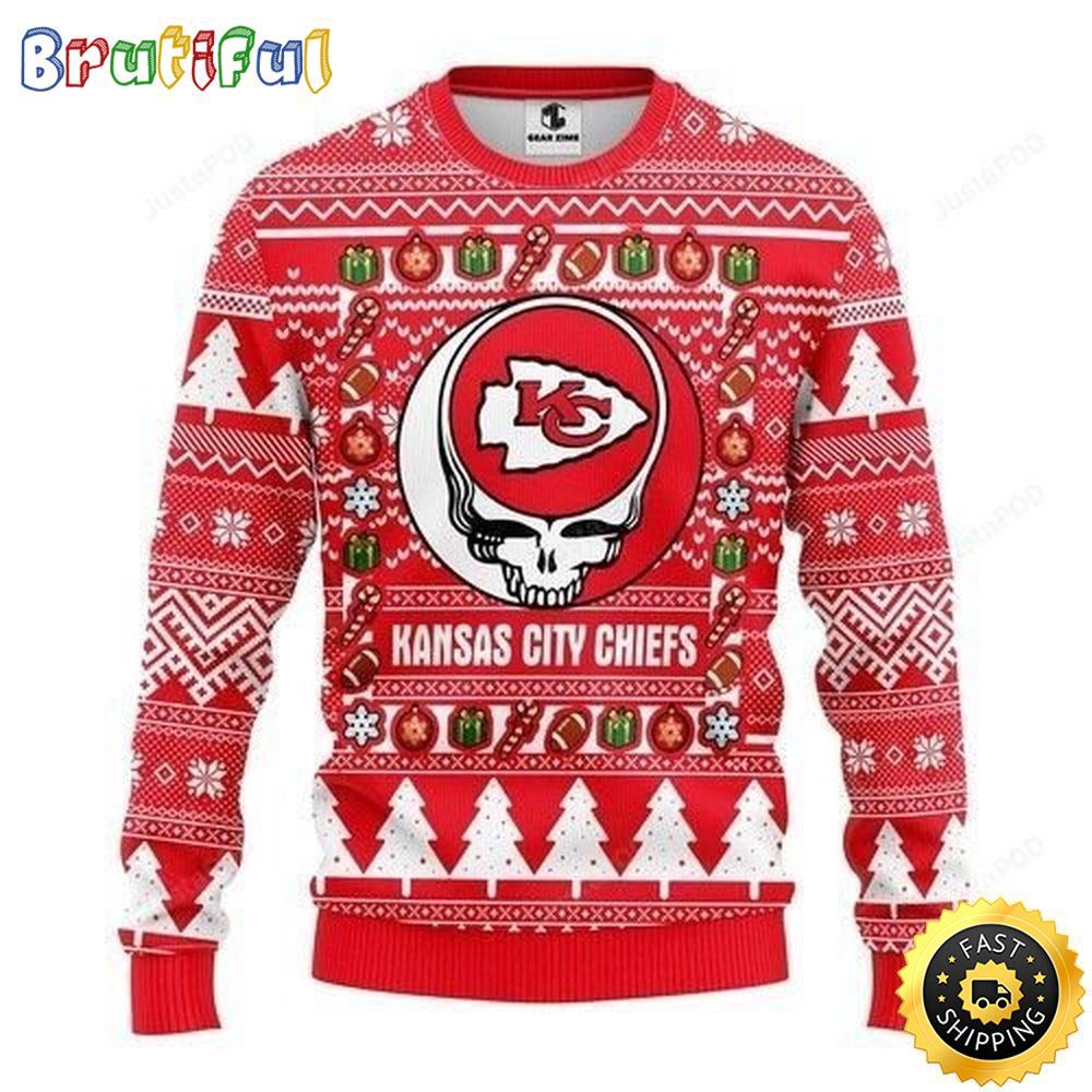 Sportswearmerch Kansas City Chiefs NFL Christmas Sweater For Fan