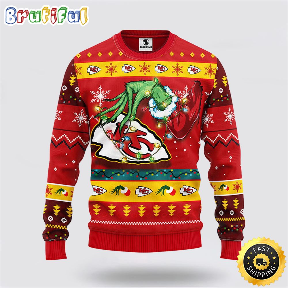 Sportswearmerch Kansas City Chiefs NFL Christmas Sweater For Fan