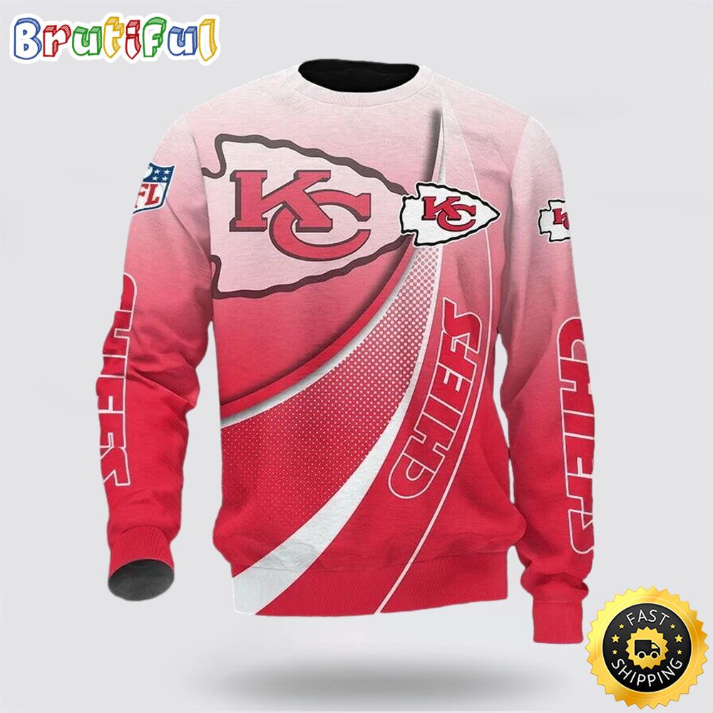 Sportswearmerch Kansas City Chiefs NFL Crewneck Sweater For Fan