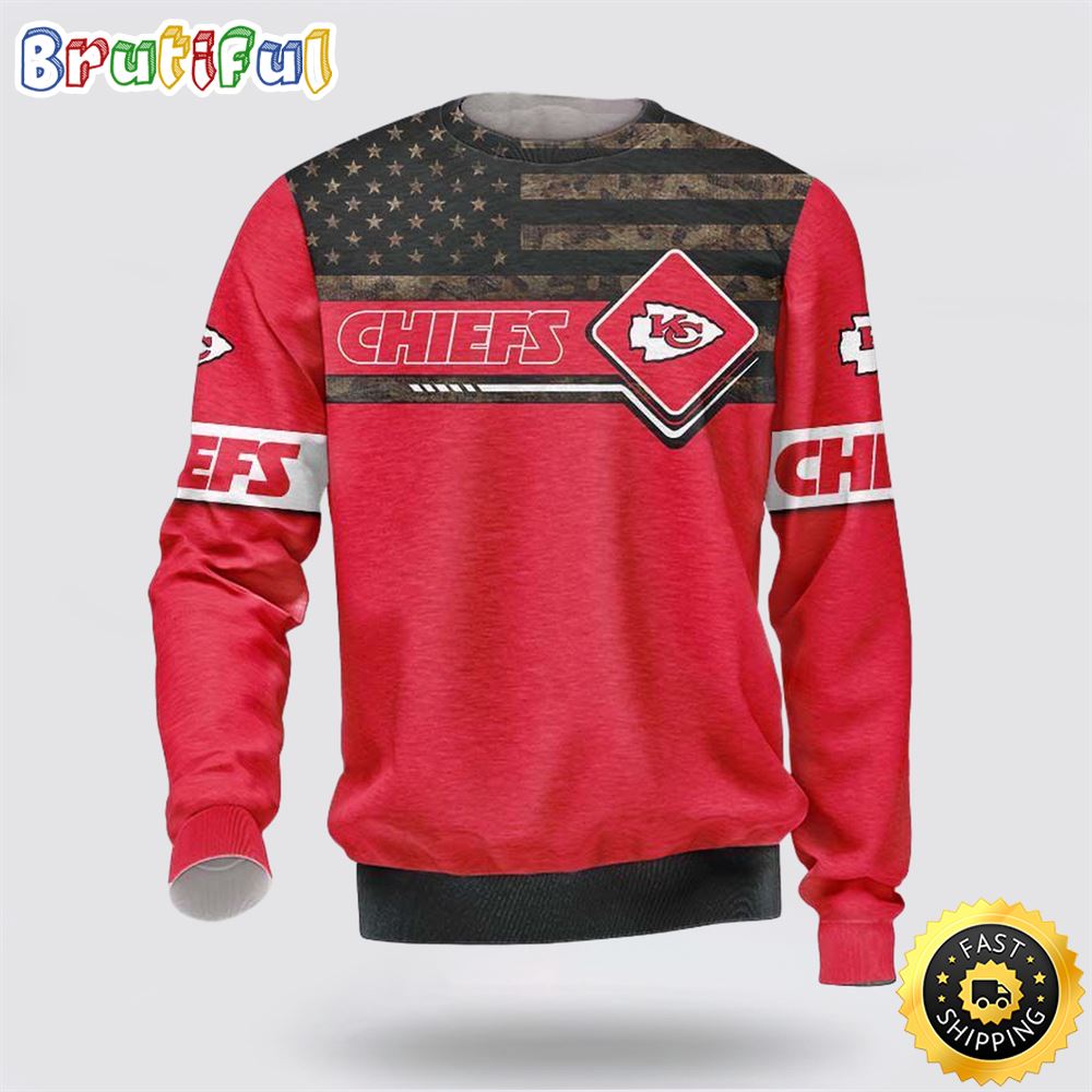 Sportswearmerch Kansas City Chiefs NFL Crewneck Sweater For Fan