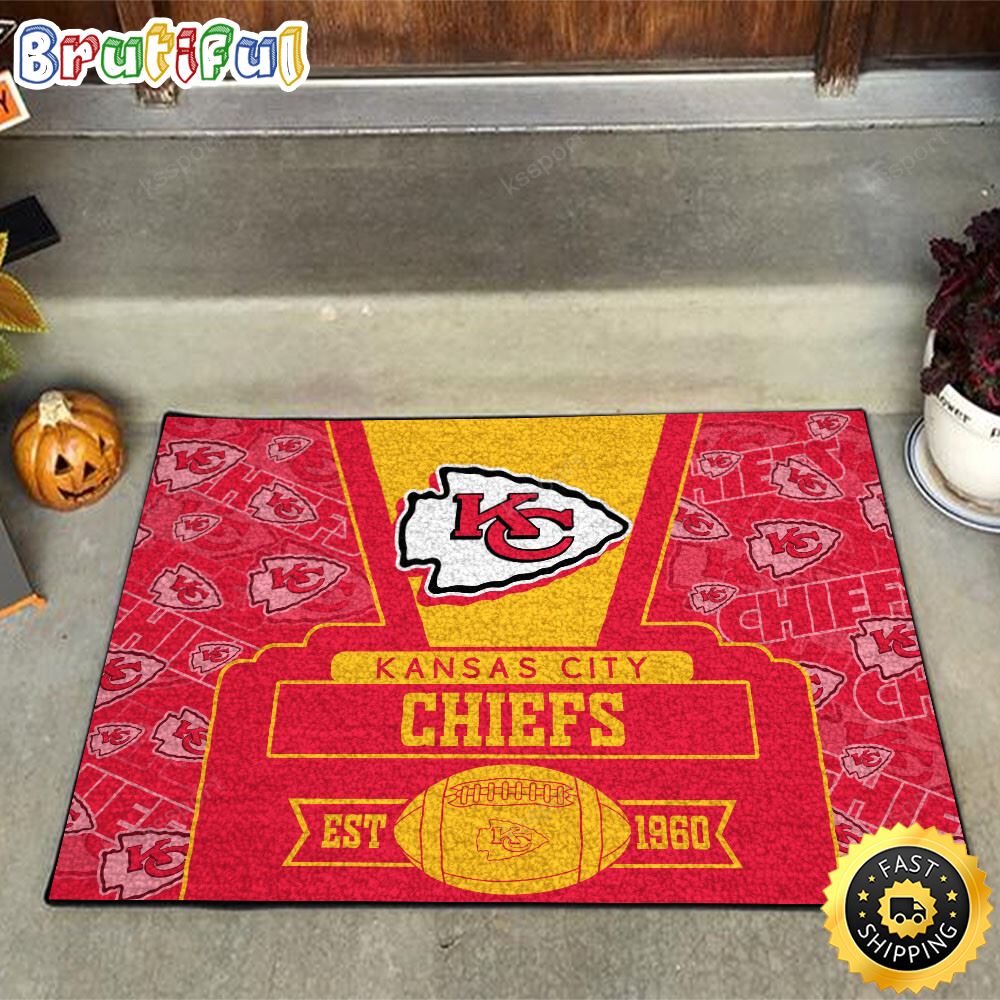 Sportswearmerch Kansas City Chiefs NFL Doormat For Fan
