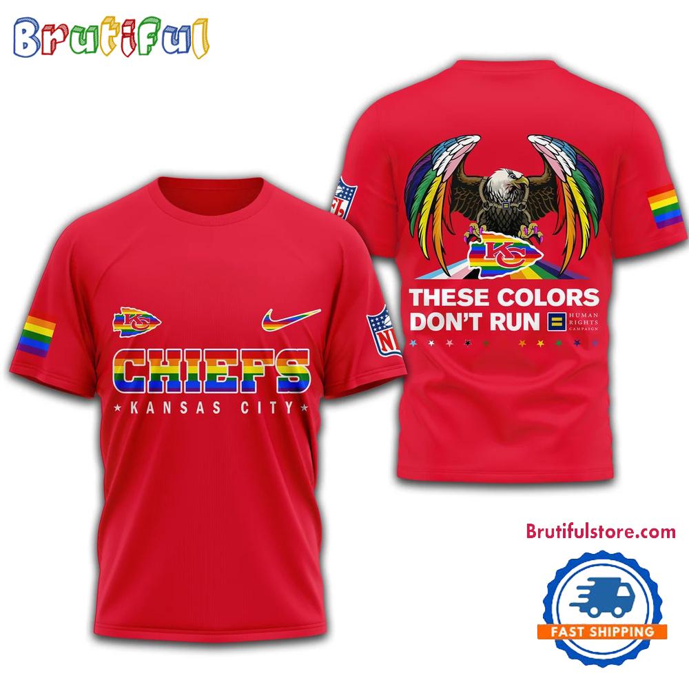 Sportswearmerch Kansas City Chiefs NFL Football Campaign LGBT T-Shirt For Fan