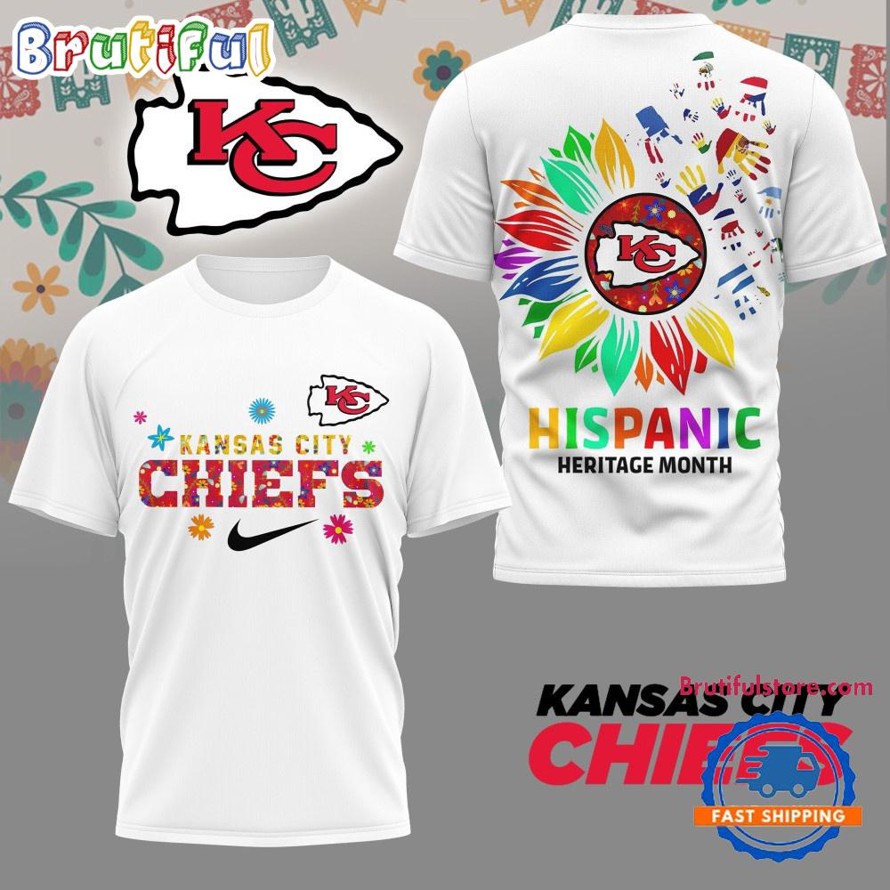 Sportswearmerch Kansas City Chiefs NFL Hispanic Heritage Month T-Shirt For Fan