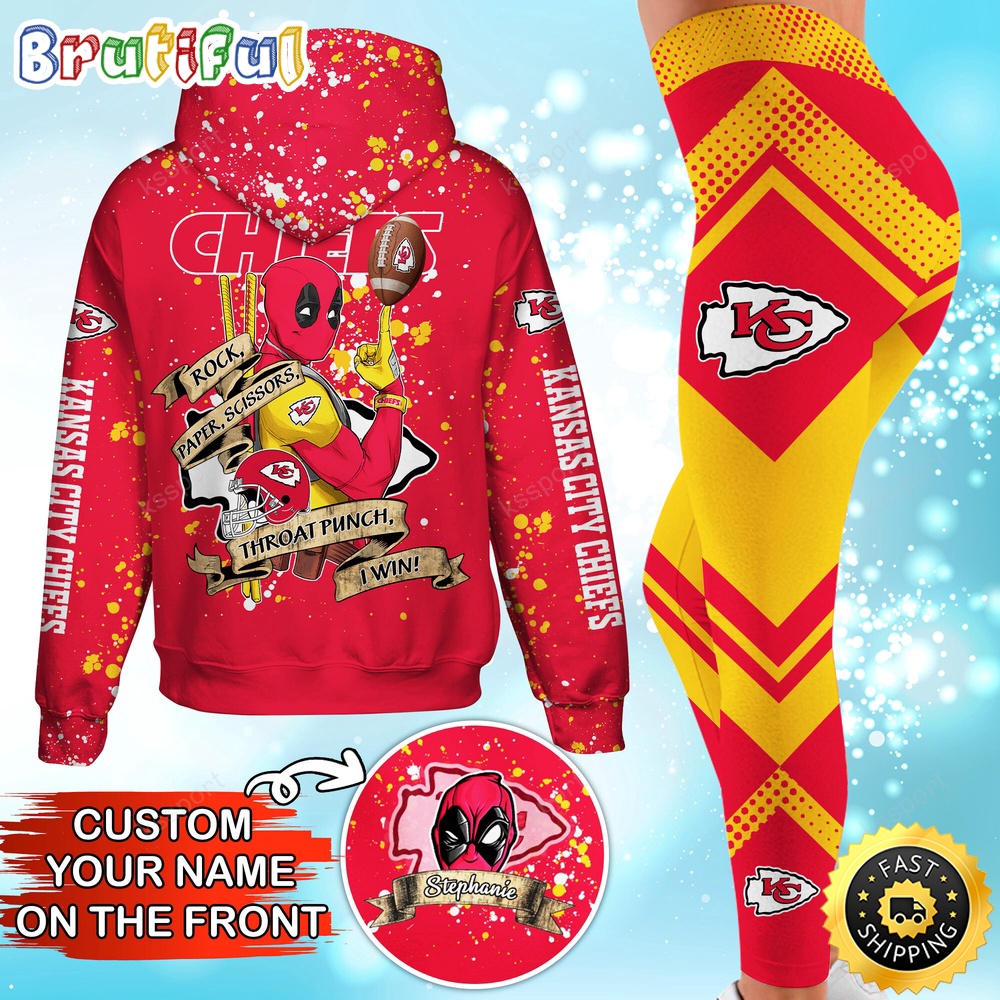 Sportswearmerch Kansas City Chiefs NFL Hoodie Leggings For Fan