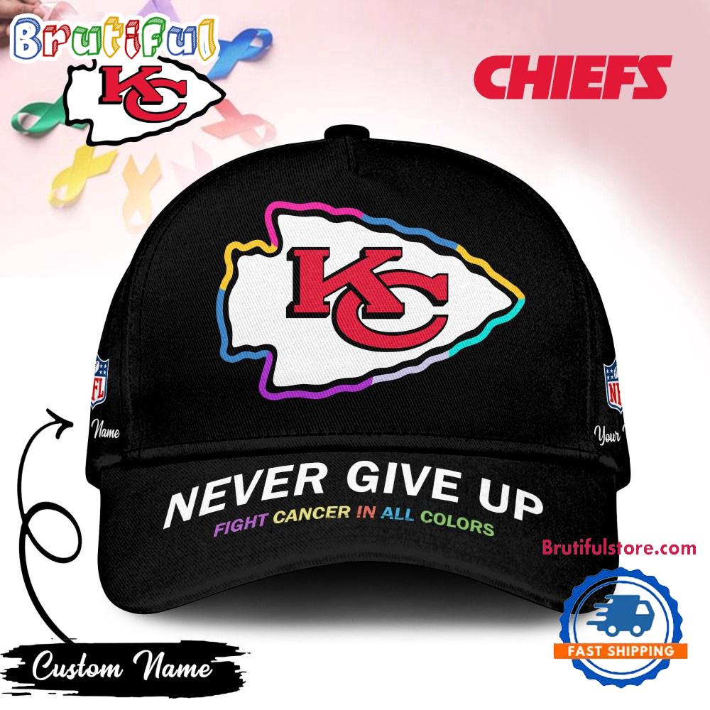 Sportswearmerch Kansas City Chiefs NFL Never Give Up Classic Cap For Fan