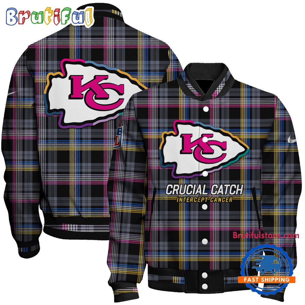 Sportswearmerch Kansas City Chiefs NFL Personalized Baseball Jacket For Fan