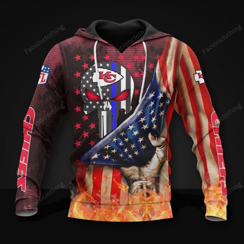 Sportswearmerch Kansas City Chiefs NFL Personalized Hoodie For Fan