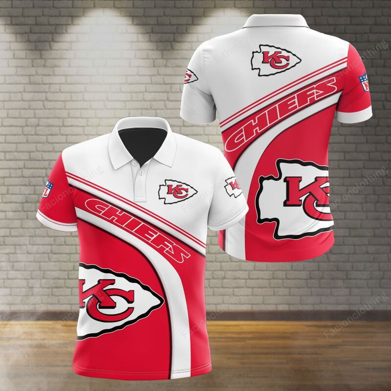 Sportswearmerch Kansas City Chiefs NFL Personalized Polo Shirt For Fan
