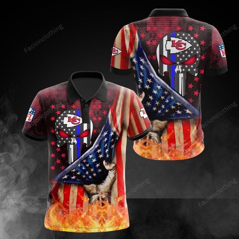 Sportswearmerch Kansas City Chiefs NFL Personalized Polo Shirt For Fan