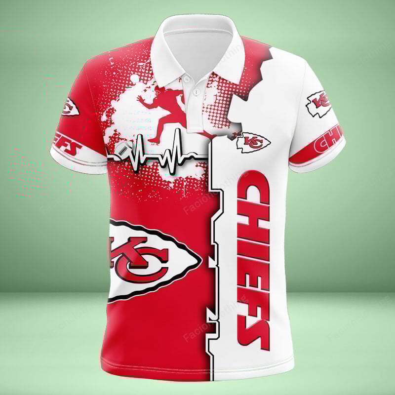 Sportswearmerch Kansas City Chiefs NFL Personalized Polo Shirt For Fan