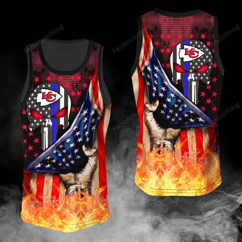 Sportswearmerch Kansas City Chiefs NFL Personalized Tanktop For Fan