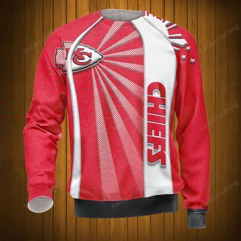 Sportswearmerch Kansas City Chiefs NFL Sweater Personalized For Fan