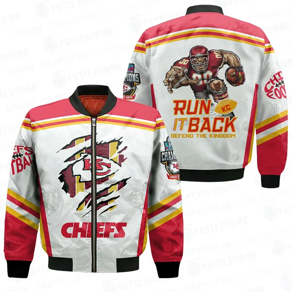 Sportswearmerch Kansas City Chiefs NFL Unisex Bomber Jacket For Fan