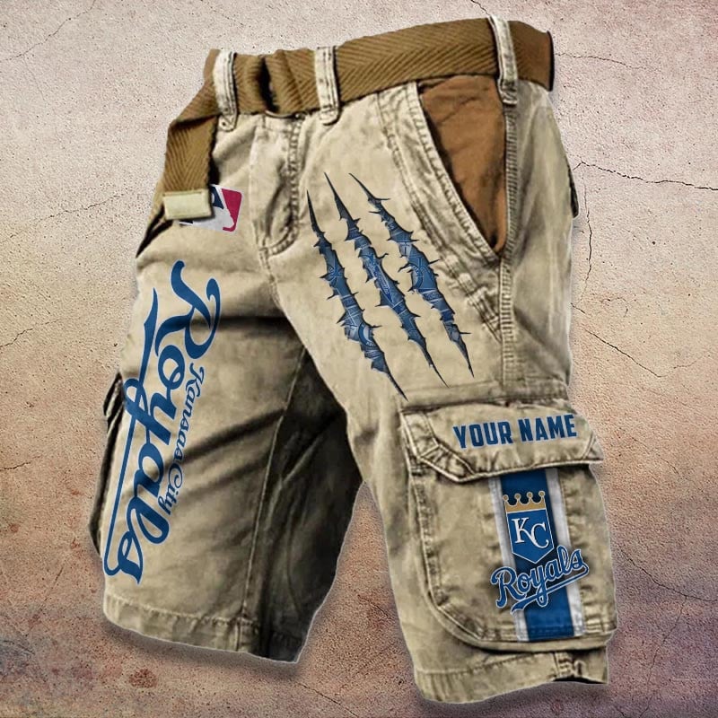 Sportswearmerch Kansas City Royals MLB Denim Short For Fan