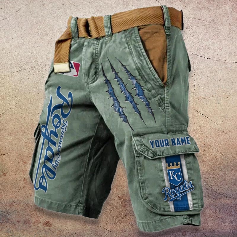 Sportswearmerch Kansas City Royals MLB Denim Short For Fan