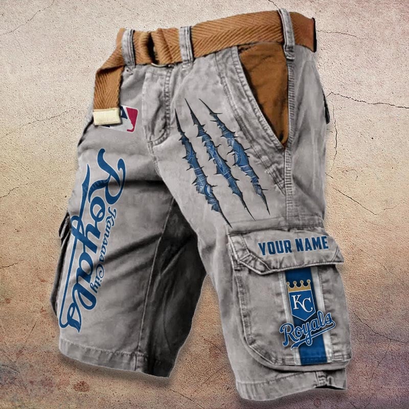 Sportswearmerch Kansas City Royals MLB Denim Short For Fan