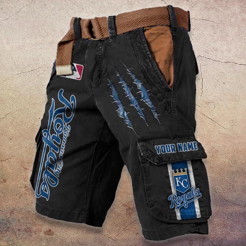 Sportswearmerch Kansas City Royals MLB Denim Short For Fan
