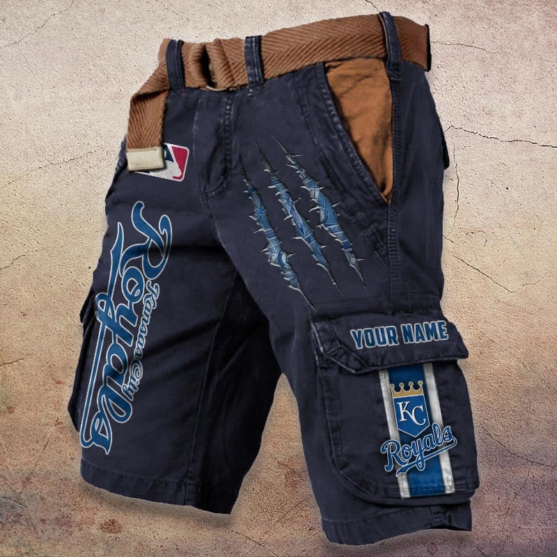 Sportswearmerch Kansas City Royals MLB Denim Short For Fan