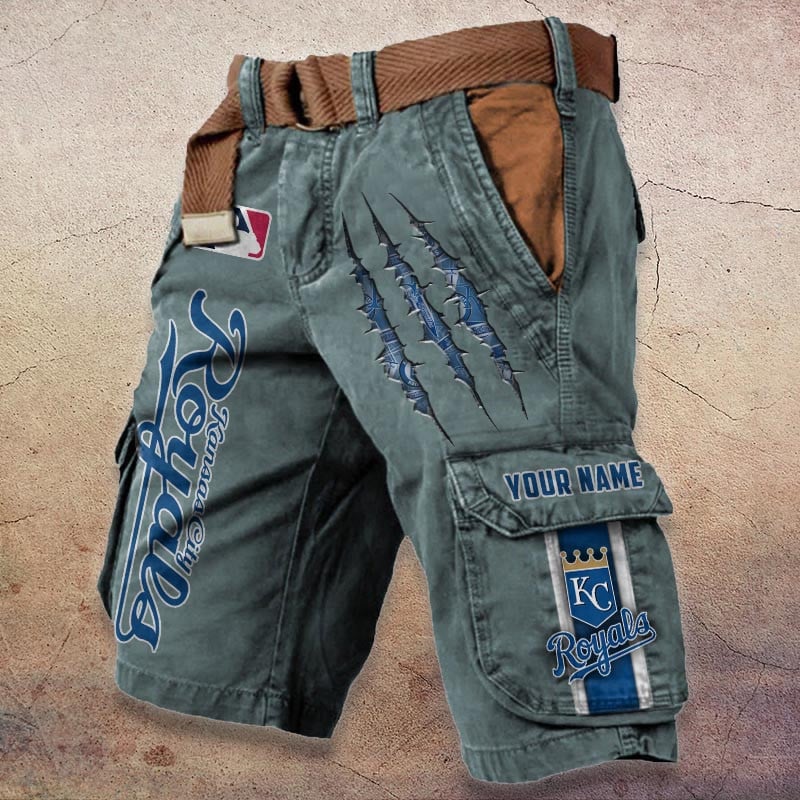 Sportswearmerch Kansas City Royals MLB Denim Short For Fan