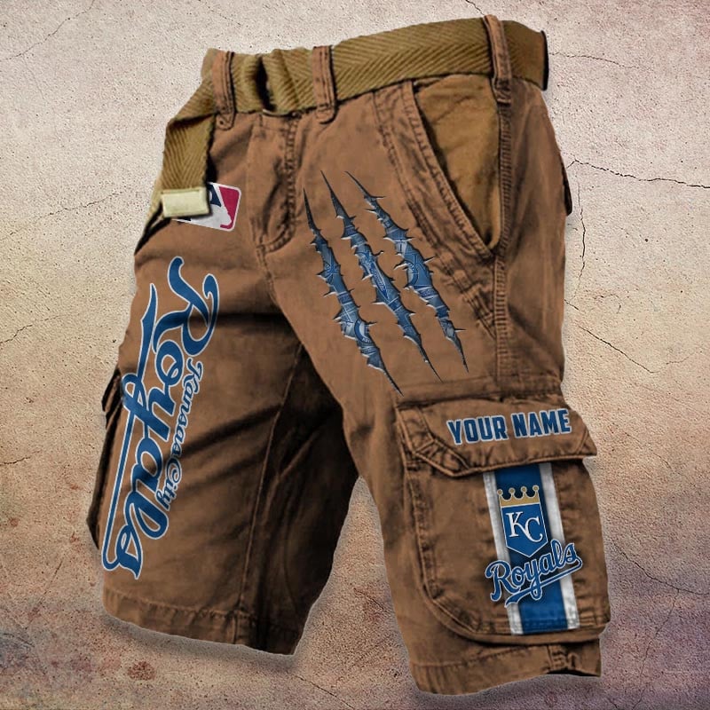 Sportswearmerch Kansas City Royals MLB Denim Short For Fan