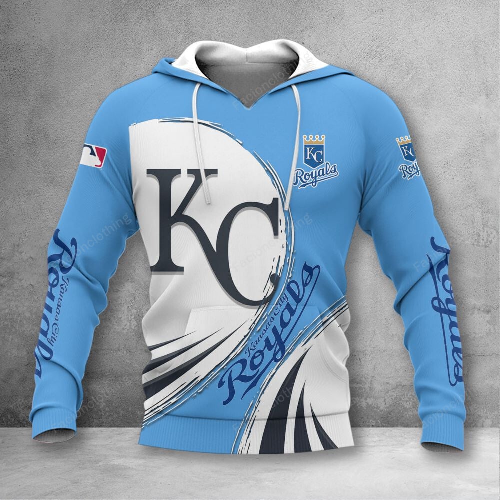 Sportswearmerch Kansas City Royals MLB Personalized Hoodie For Fan