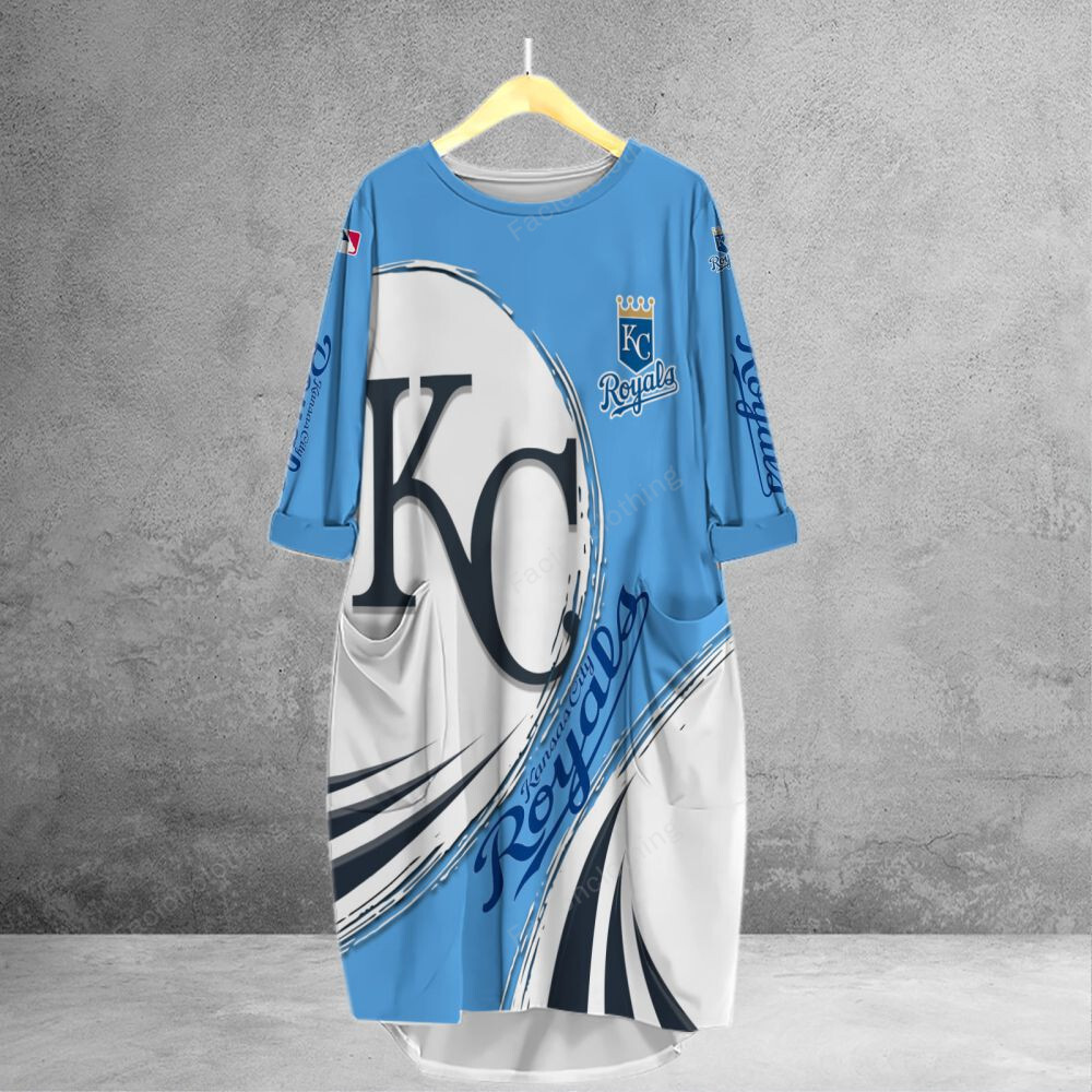 Sportswearmerch Kansas City Royals MLB Personalized Pocket Tanktop For Fan