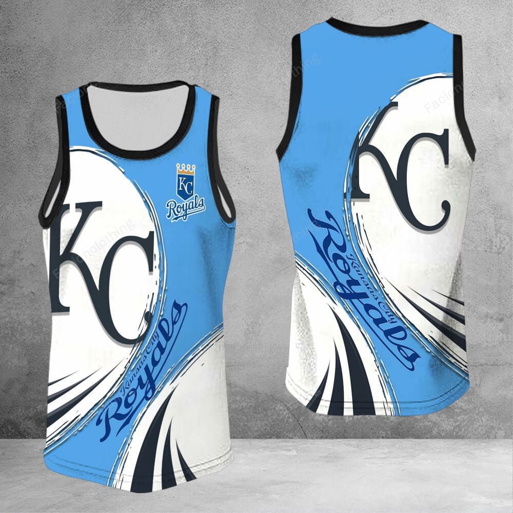 Sportswearmerch Kansas City Royals MLB Personalized Tanktop For Fan