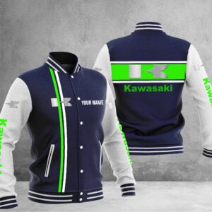 Sportswearmerch Kawasaki Motorcycle Baseball Jacket For Fan