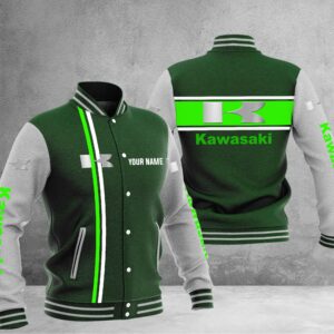 Sportswearmerch Kawasaki Motorcycle Baseball Jacket For Fan