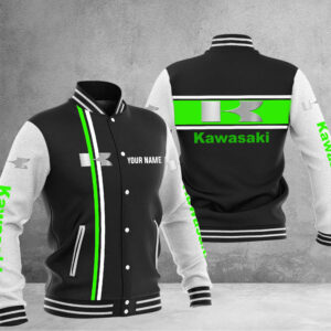 Sportswearmerch Kawasaki Motorcycle Baseball Jacket For Fan
