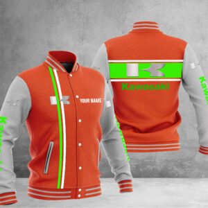 Sportswearmerch Kawasaki Motorcycle Baseball Jacket For Fan