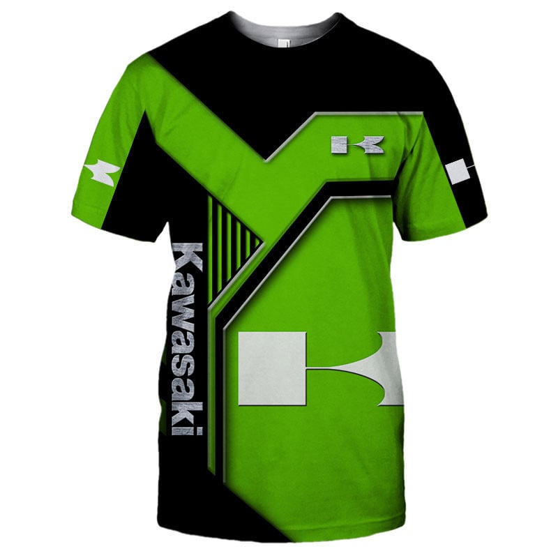 Sportswearmerch Kawasaki Motorcycle Personalized Fashion T-shirt For Fan