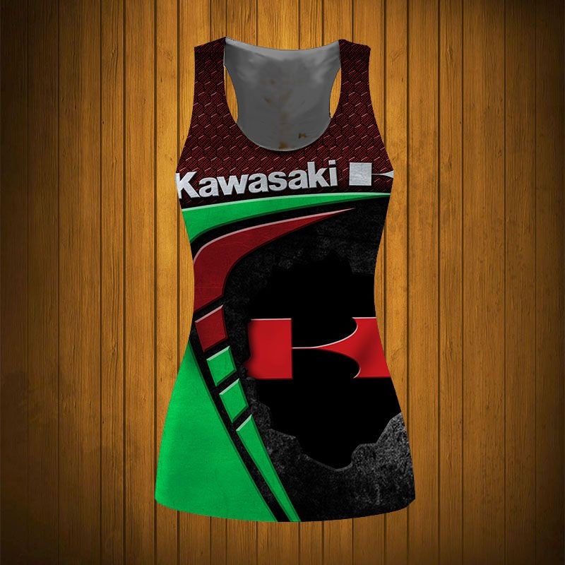 Sportswearmerch Kawasaki Motorcycle Personalized Fashion Women Tanktop For Fan
